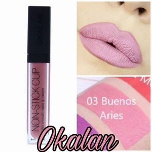 OKALAN NON STICK CUP MATTE LIPGLOSS BUENOS ARIES